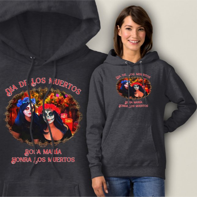Dia de Los Muertos Vallarta Catrinas 1718 Hoodie (Creator Uploaded)