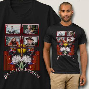 Dia de Los Muertos Vallarta Catrinas 1718 T-Shirt