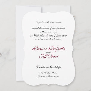 DIA DE LOS MUERTOS WEDDING INVITATION