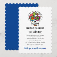 Dia de los Muertos Wedding Invitation
