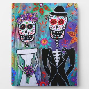 DIA DE LOS MUERTOS WEDDING PLAQUE
