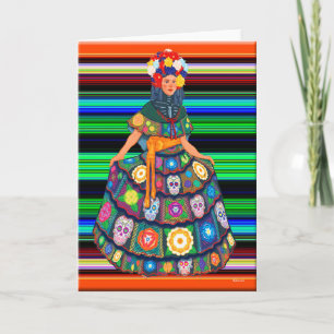 Día de Muertos Card