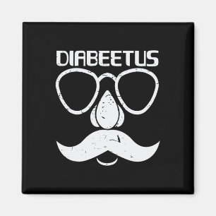 Diabeetus Beard Diabetes Awareness Gift Magnet