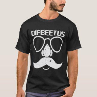 Diabeetus Beard Diabetes Awareness Gift T-Shirt