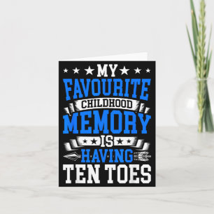 Diabetes Amputated Toes Funny Toe Amputee Card