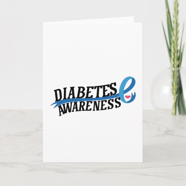 Diabetes Awareness Card (Front)