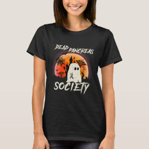 Diabetes Awareness Dead Pancreas Society Halloween T-Shirt