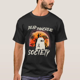 Diabetes Awareness Dead Pancreas Society Halloween T-Shirt