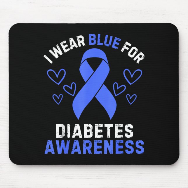 Diabetes Awareness Design 21 Mouse Pad (Front)
