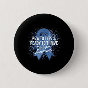 Diabetes Awareness Design 23 6 Cm Round Badge