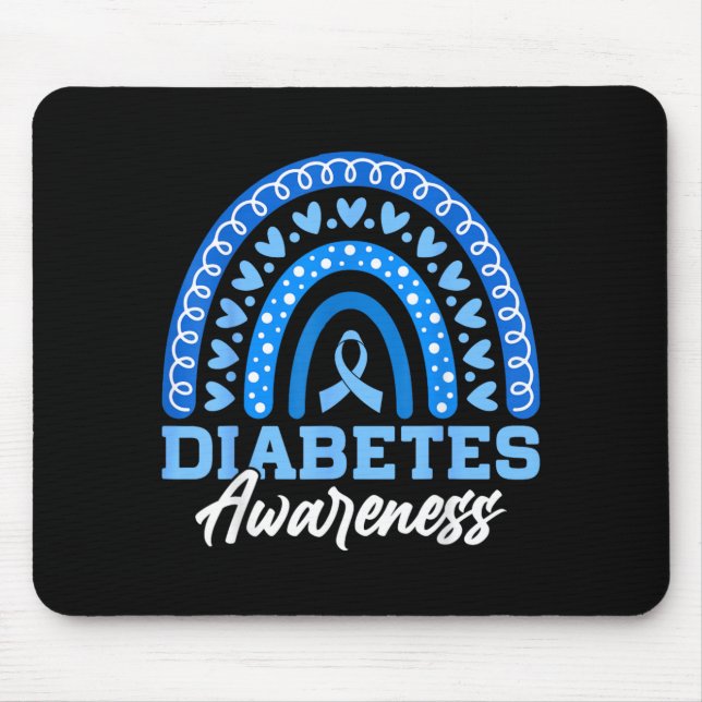 Diabetes Awareness Design 41 Mouse Pad (Front)