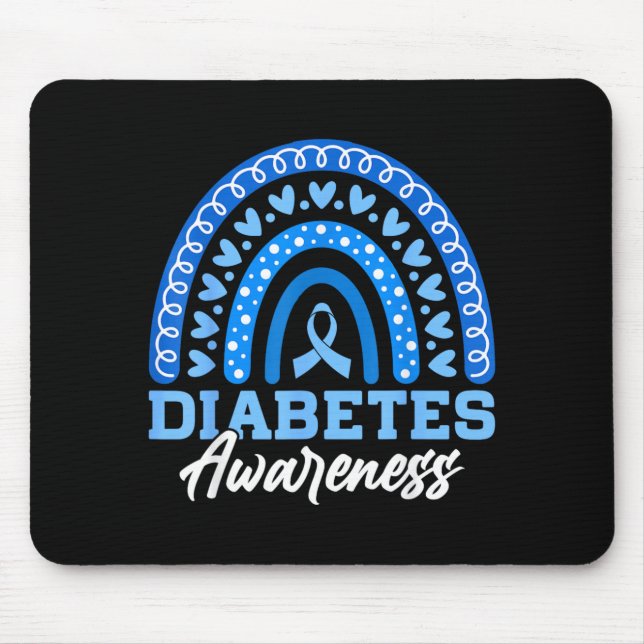 Diabetes Awareness Design 42 Mouse Pad (Front)