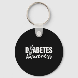 Diabetes Awareness Diabetic Insulin Diabetician Key Ring