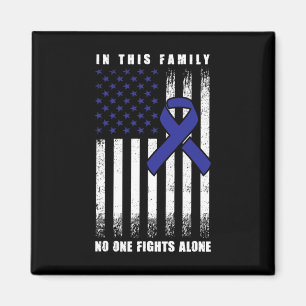 Diabetes Awareness Family Design - Diabetic Suppor Magnet