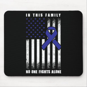 Diabetes Awareness Family Design - Diabetic Suppor Mouse Pad