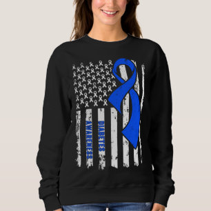 Diabetes Awareness  In November We Wear Blue Sweatshirt