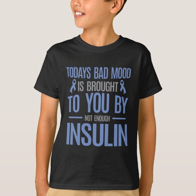 Diabetes Awareness Insulin Warrior Diabetic T-Shirt (Front)