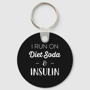 Diabetes Awareness Key Ring