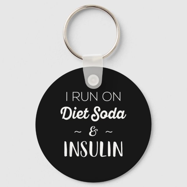 Diabetes Awareness Key Ring (Front)