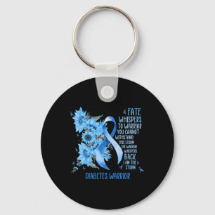 Diabetes Awareness Month Gifts For Powerful Warrio Key Ring