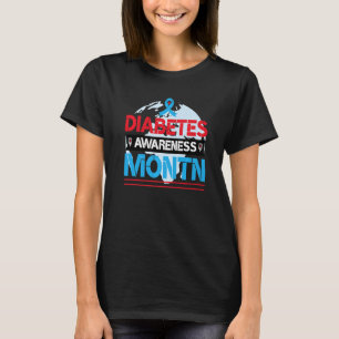 Diabetes Awareness month World Diabetes Day T-Shirt
