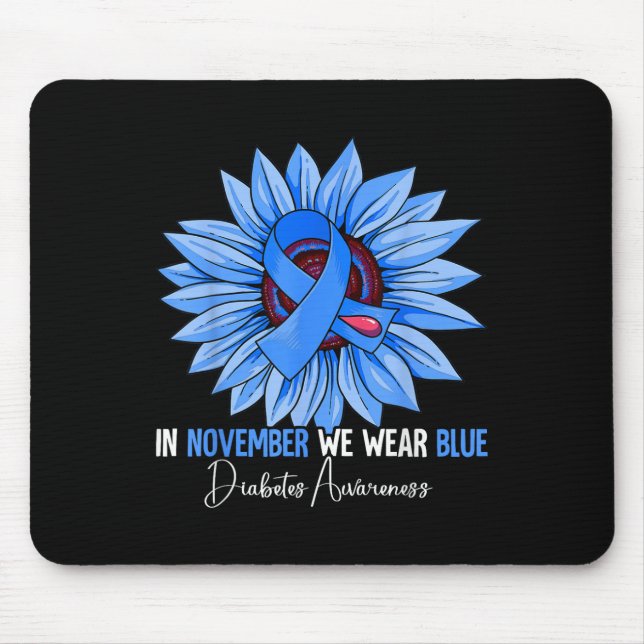 Diabetes Awareness  Mouse Pad (Front)
