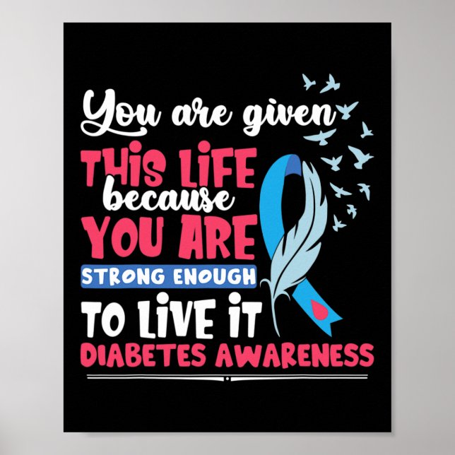 Diabetes Awareness  Poster (Front)