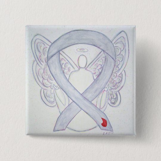 Diabetes Awareness Ribbon Custom Angel NIDDM Pins