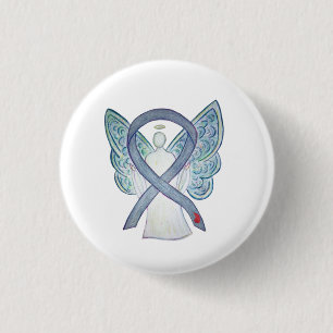 Diabetes Awareness Ribbon NIDDM Custom Pins