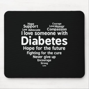Diabetes Awareness Support Month Mouse Pad