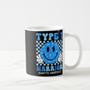 Diabetes Awareness Toddler Ribbon T1d Warrior Supp Coffee Mug