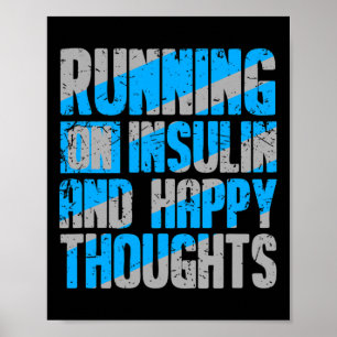 Diabetes Awareness Type 1 2 - Diabetic T1D T2D 7 Poster