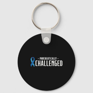 Diabetes Awareness Type 1 2 - Diabetic T1D T2D 8 Key Ring