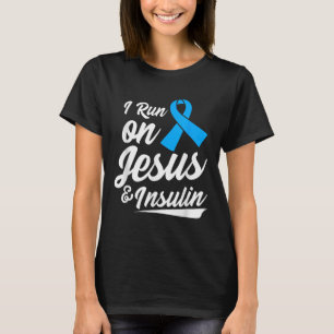 Diabetes Awareness Type 1 2 - Diabetic T1d T2d T-Shirt