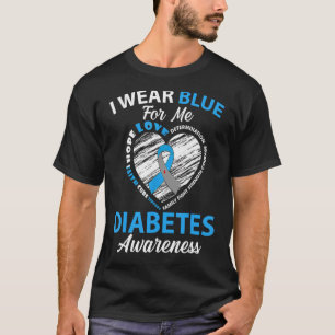 Diabetes Awareness Type 1 2  In November We Wear B T-Shirt