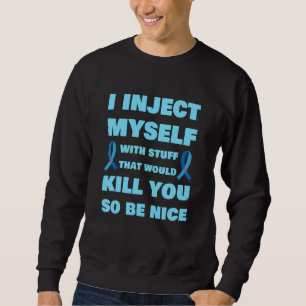 Diabetes Awareness Type 1 Diabetes T1d Sweatshirt