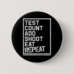 Diabetes Awareness Type 1  Diabetic Test Count Rep 6 Cm Round Badge