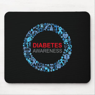 Diabetes Awareness World Diabetes Day Mouse Pad