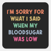 Diabetes Blood Sugar Joke