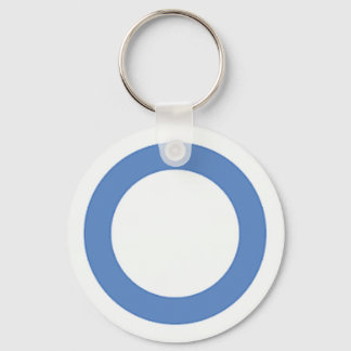 diabetes-blue-circle key ring