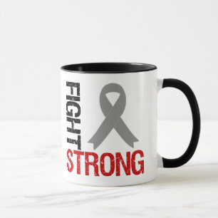 Diabetes Fight Strong Ribbon Mug