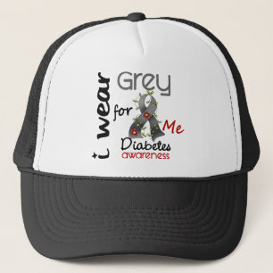 Diabetes I Wear Grey For ME 43 Trucker Hat