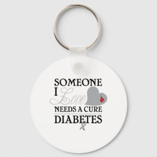 Diabetes Key Ring
