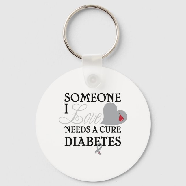Diabetes Key Ring (Front)