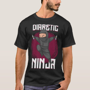 Diabetes Ninja Type Two Diabetes Fighter Stealth N T-Shirt