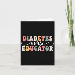 Diabetes Nurse Educator Appreciation Card