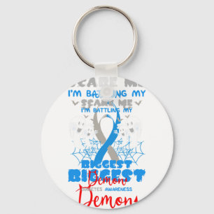 Diabetes Patient Type 1 2 Diabetic Pancreas Hallow Key Ring