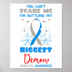 Diabetes Patient Type 1 2 Diabetic Pancreas Hallow Poster