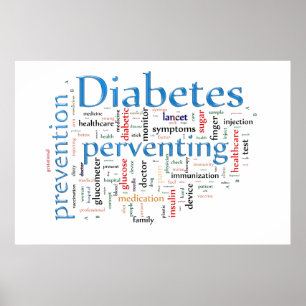 Diabetes Preventing Poster
