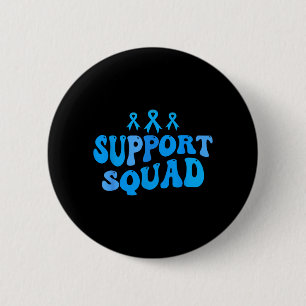 Diabetes Support Team Men Women Diabetes Awareness 6 Cm Round Badge